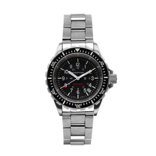 Marathon Large Divers Quartz Tsar With Stainless Steel Bracelet 41mm WW194007SS-0112