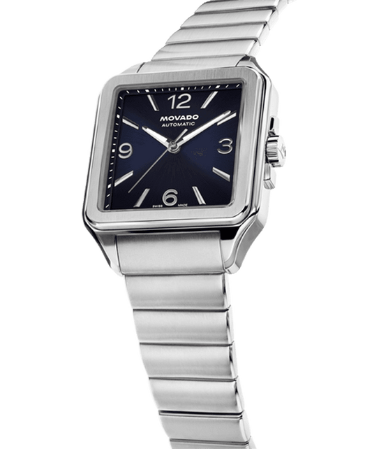 Movado Movado Heritage 1917 Blue Dial Men's Watch 3650255