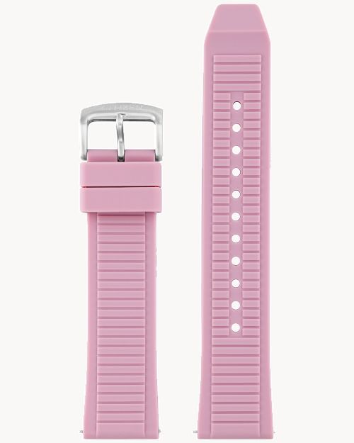Pink Silicone Strap