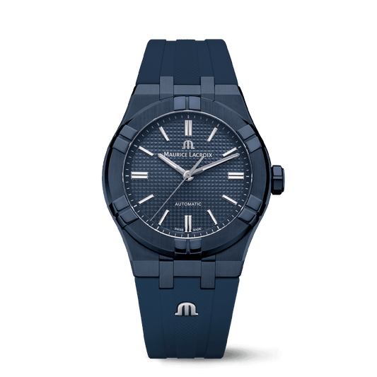 Maurice Lacroix Aikon Automatic 39Mm Blue Pvd Limited Edition AI6007-PVC00-430-4