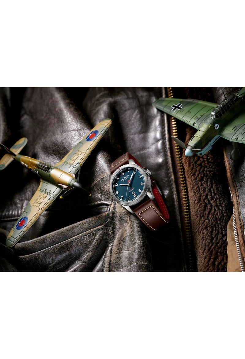 STARTIMER PILOT AUTOMATIC PETROLEUM BLUE 41 MM