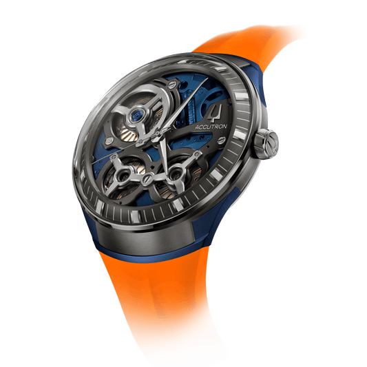 Accutron Accutron Stainless Steel Electrostatic Mens Watch Watch 2ES8A004A