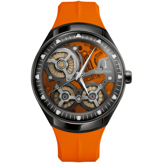 Accutron Accutron Stainless Steel Electrostatic Mens Watch Watch 28A205