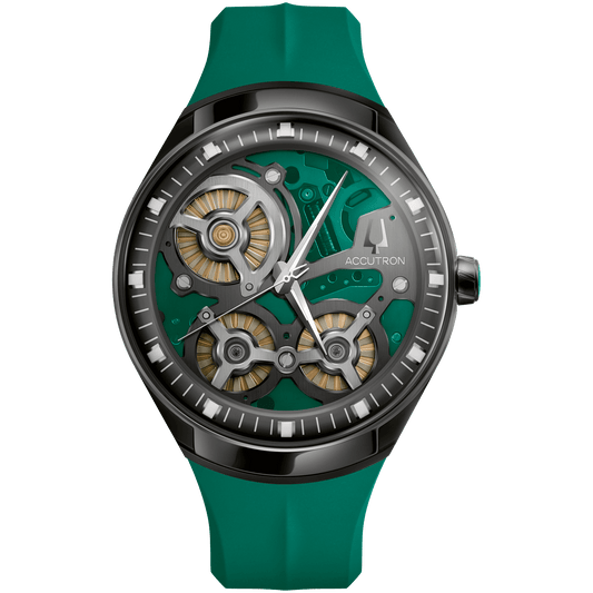 Accutron Accutron Stainless Steel Electrostatic Mens Watch Watch 28A207