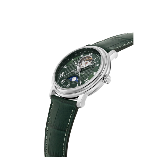 Frederique Constant Heart Beat Moonphase Date FC-335MCGRW4P26
