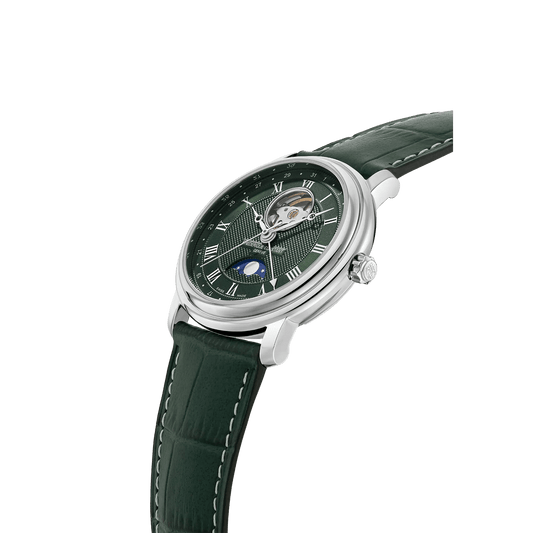 Frederique Constant Heart Beat Moonphase Date FC-335MCGRW4P26