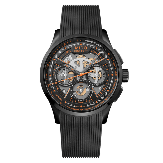 Mido Multifort Skeleton Chronograph M038.662.37.050.00