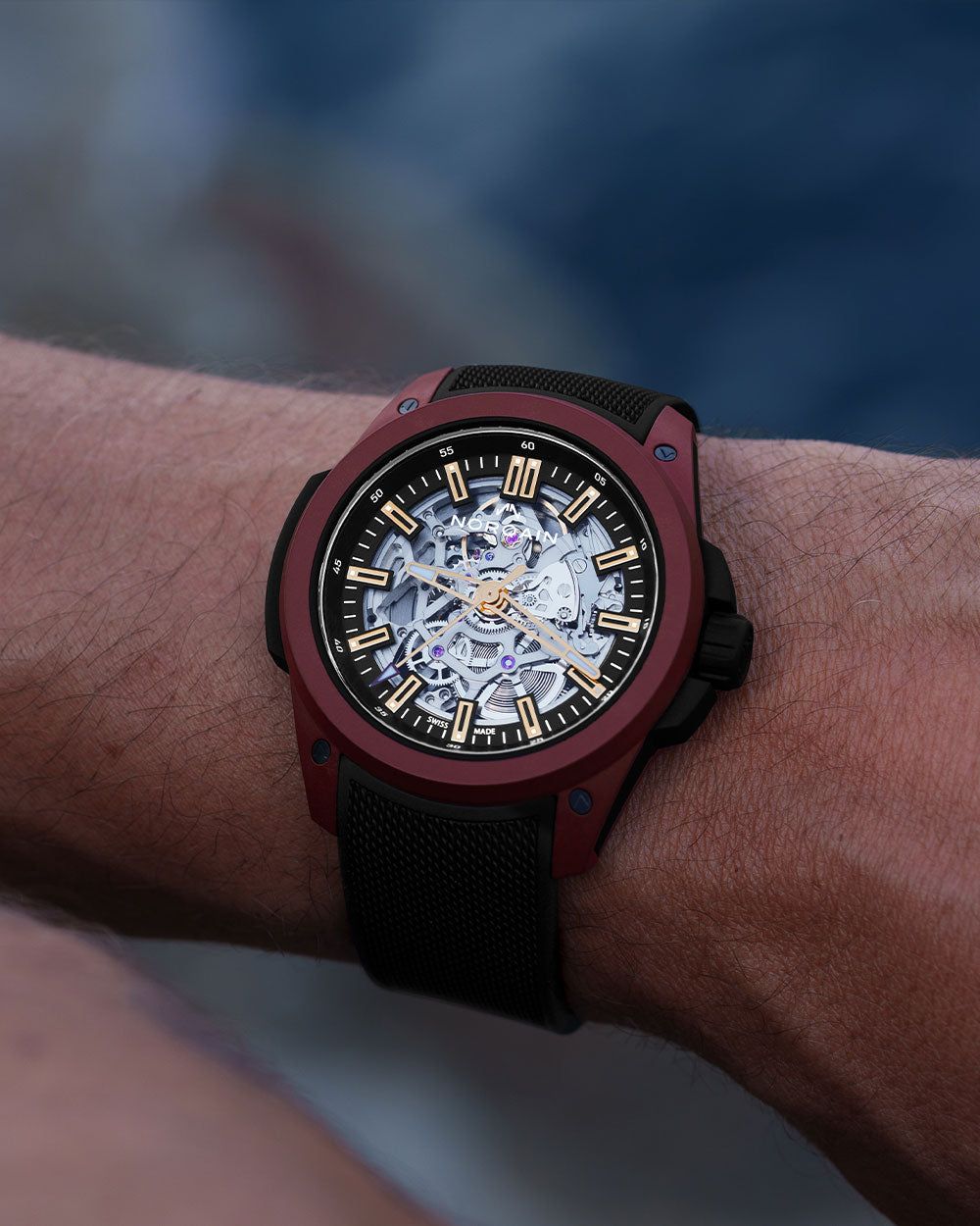 NNQ3000QUB1LAS/B008 Wild ONE Skeleton 42mm Limited Edition