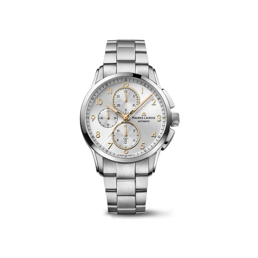 Maurice Lacroix Pontos Watch Silver Dial PT6388-SS002-220-1 PT6388-SS002-220-1