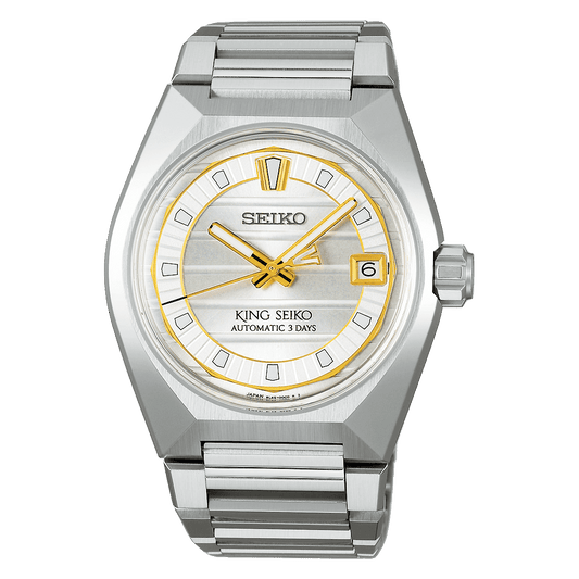 Seiko King VANAC Tokyo Horizon Sunrise Silver Dial SLA087