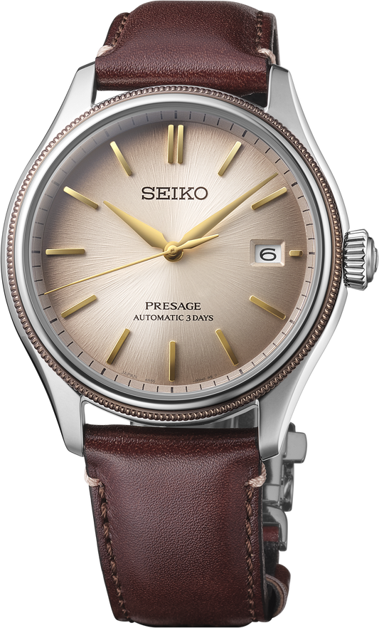 Presage Classic Series Upcycled Leather Strap Limited Edition Spb529