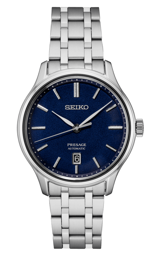 Seiko Presage Automatic Blue Paving Stone SRPD41