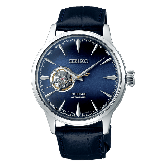 Seiko Presage Cocktail Time Blue Dial Heartbeat SSA405