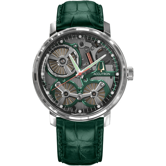 Accutron Accutron 18 Karat Gold Electrostatic Mens Watch Watch 2ES6A004