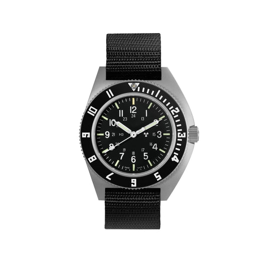 Marathon Steel Navigator Ssnav On Ballistic Nylon 41mm WW194001SS-0801