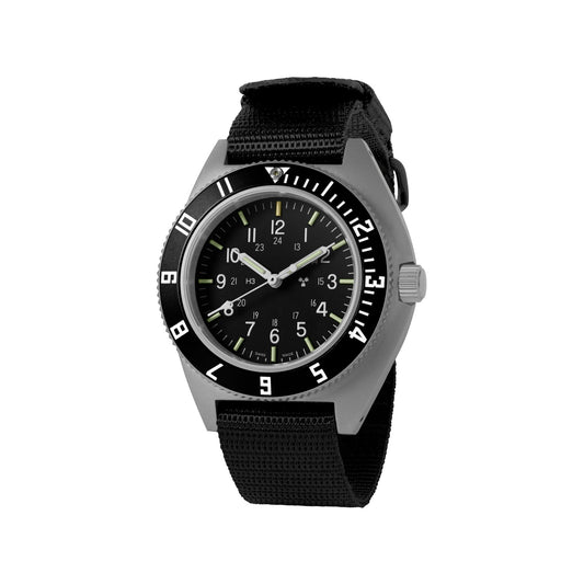 Marathon Steel Navigator Ssnav On Ballistic Nylon 41mm WW194001SS-0801