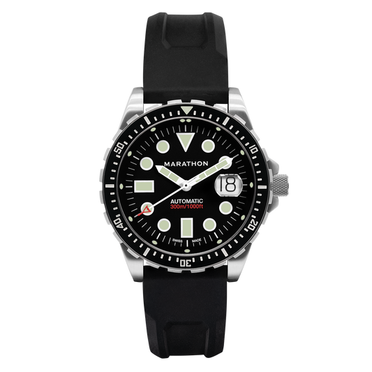 Marathon Original Sar W Date On 3 Piece Rubber Strap Kit Osar D 46mm WW194037SS-2030