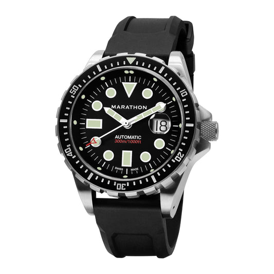 Marathon Original Sar W Date On 3 Piece Rubber Strap Kit Osar D 46mm WW194037SS-2030