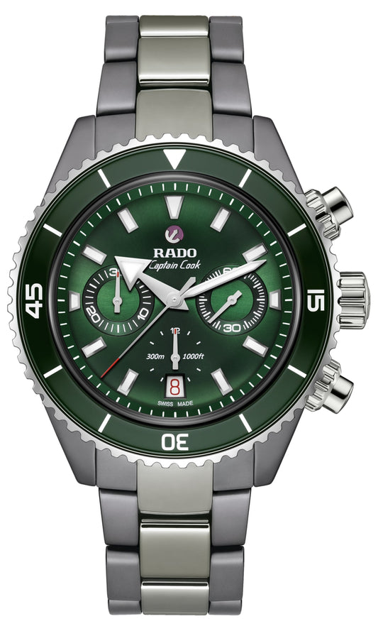 Rado Captain Cook High-Tech Ceramic Automatic Chronograph R32189313
