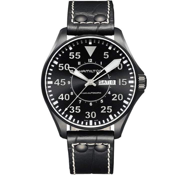 Khaki Aviation Pilot Day Date Auto