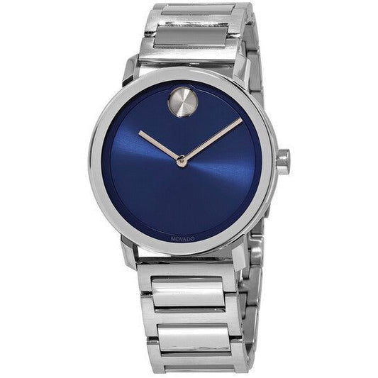 Movado Movado Bold Quartz Blue Dial Stainless Steel Men's Watch 3600668