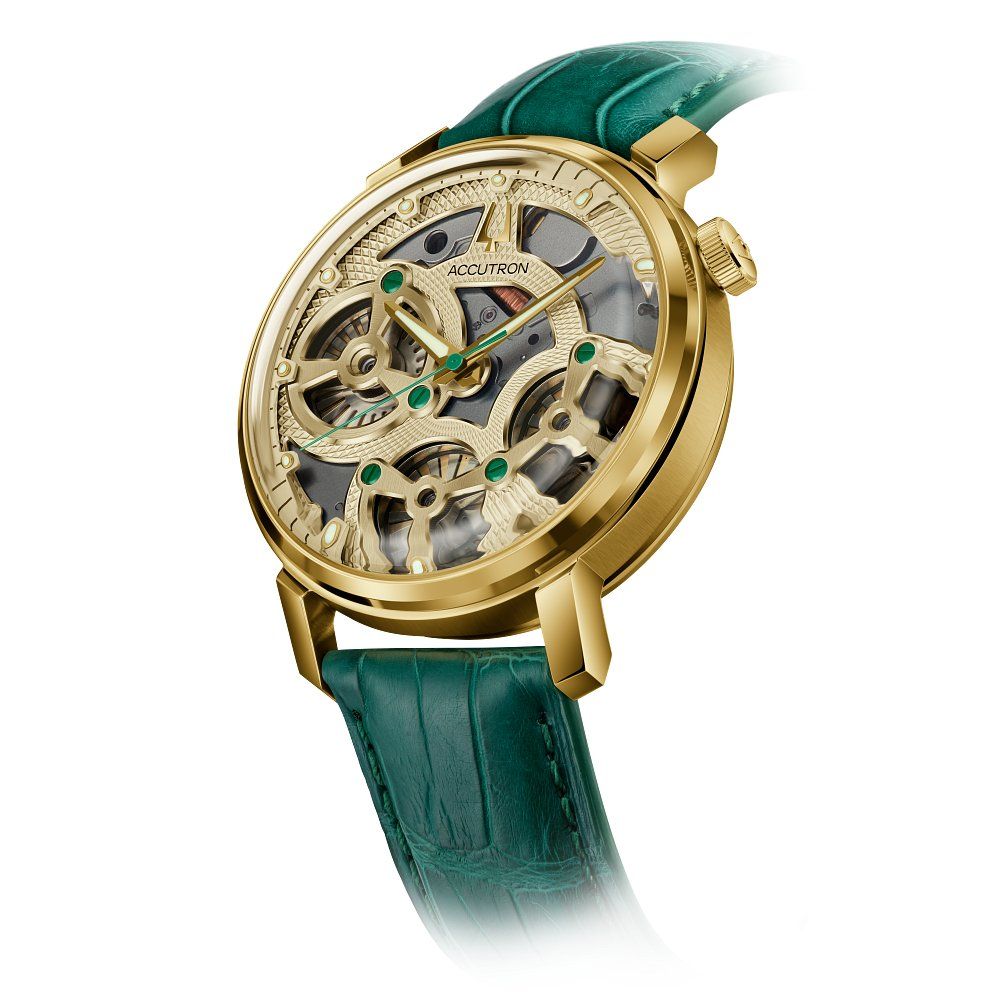 Accutron Accutron Stainless Steel Electrostatic Mens Watch Watch 27A205