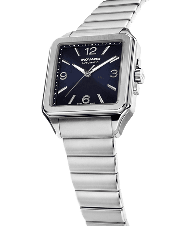 Movado Movado Heritage 1917 Blue Dial Men's Watch 3650255
