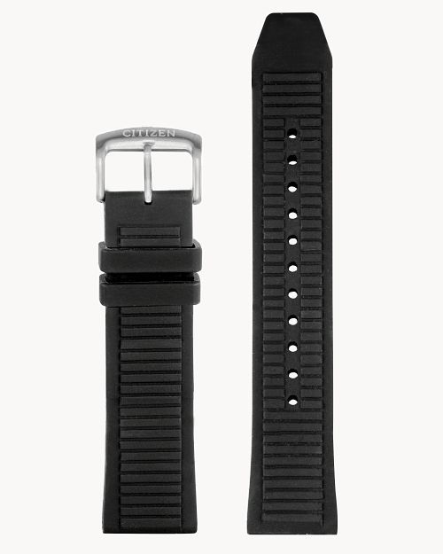 Black Silicone Strap
