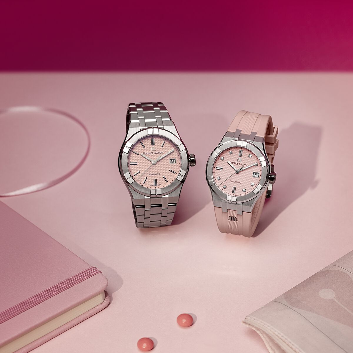 Maurice Lacroix Aikon Automatic Limited Summer Edition 35Mm AI6006-SS00F-550-E