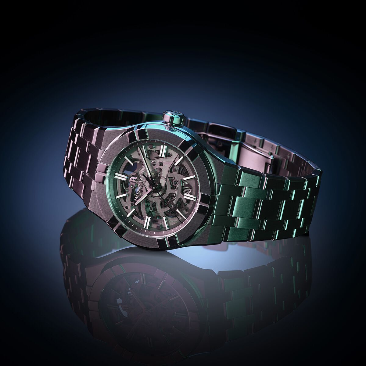 Maurice Lacroix Aikon Automatic Skeleton AI6007-SS002-030-1