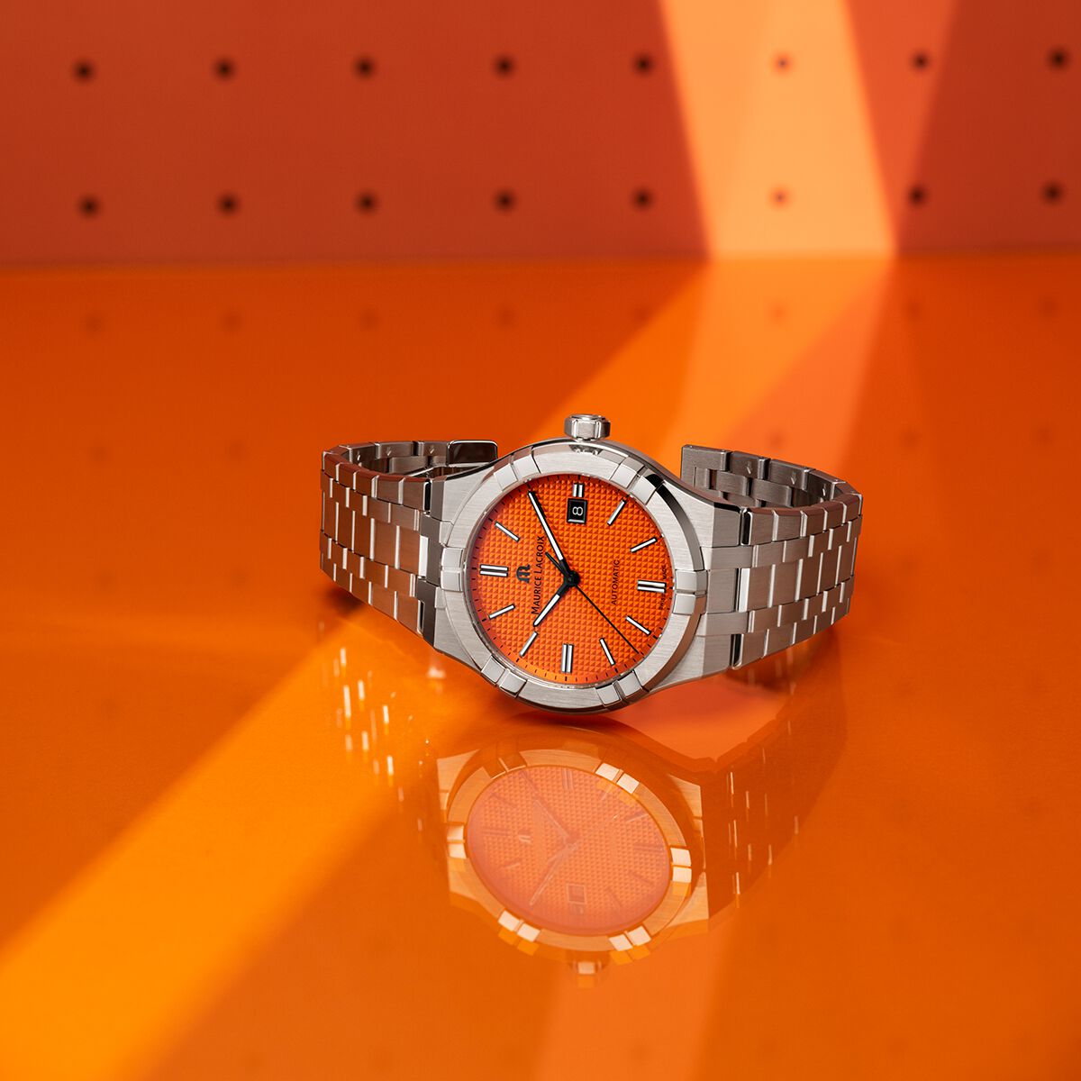 Maurice Lacroix Aikon Automatic Limited Summer Edition 42Mm AI6008-SS00F-530-E