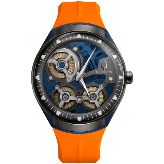 Accutron Accutron Stainless Steel Electrostatic Mens Watch Watch 2ES8A004A