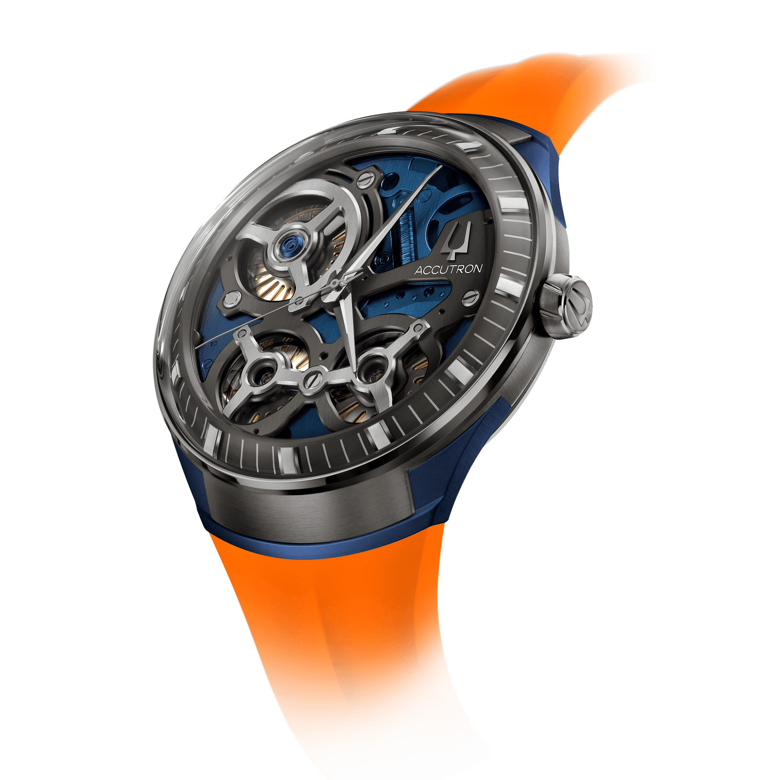 Accutron Accutron Stainless Steel Electrostatic Mens Watch Watch 2ES8A004A