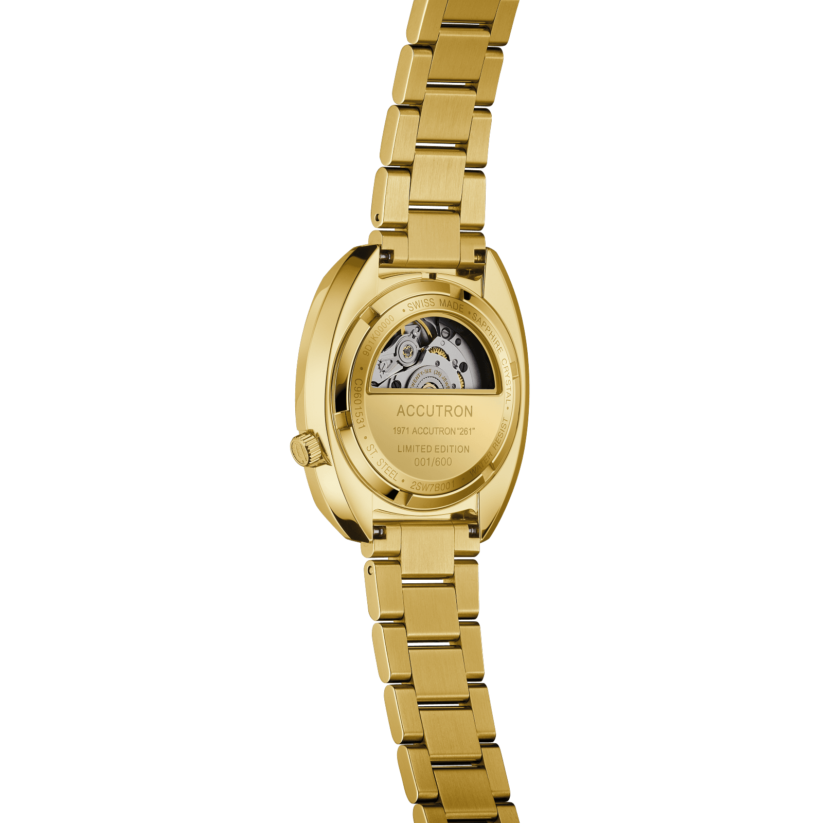 Accutron Accutron Stainless Steel Electrostatic Mens Watch Watch 2SW7B001