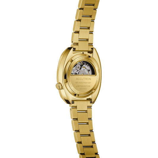 Accutron Accutron Stainless Steel Electrostatic Mens Watch Watch 2SW7B001