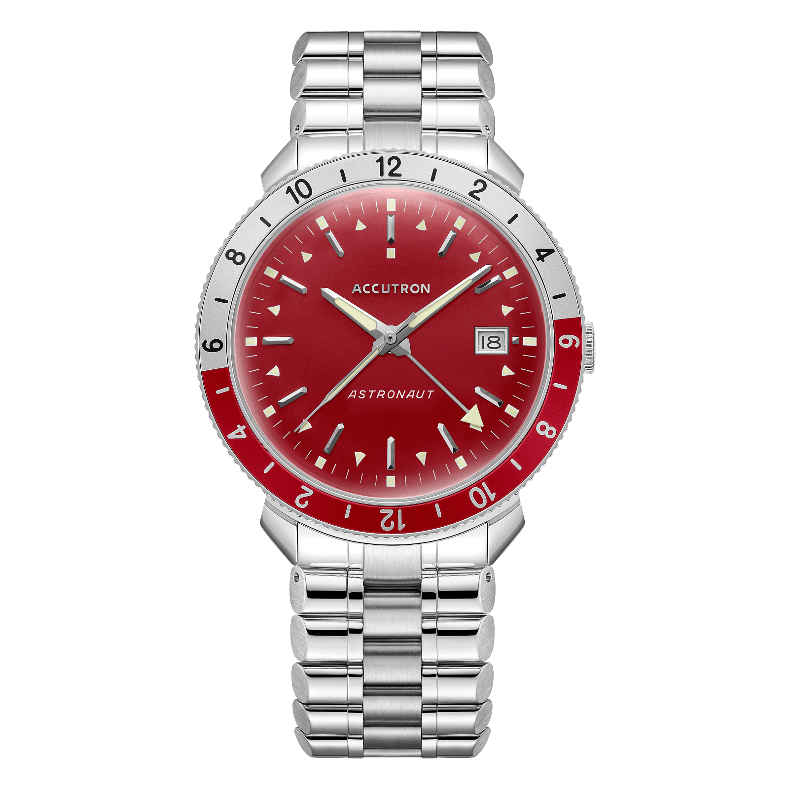 Accutron Accutron Stainless Steel Electrostatic Mens Watch Watch 26B206