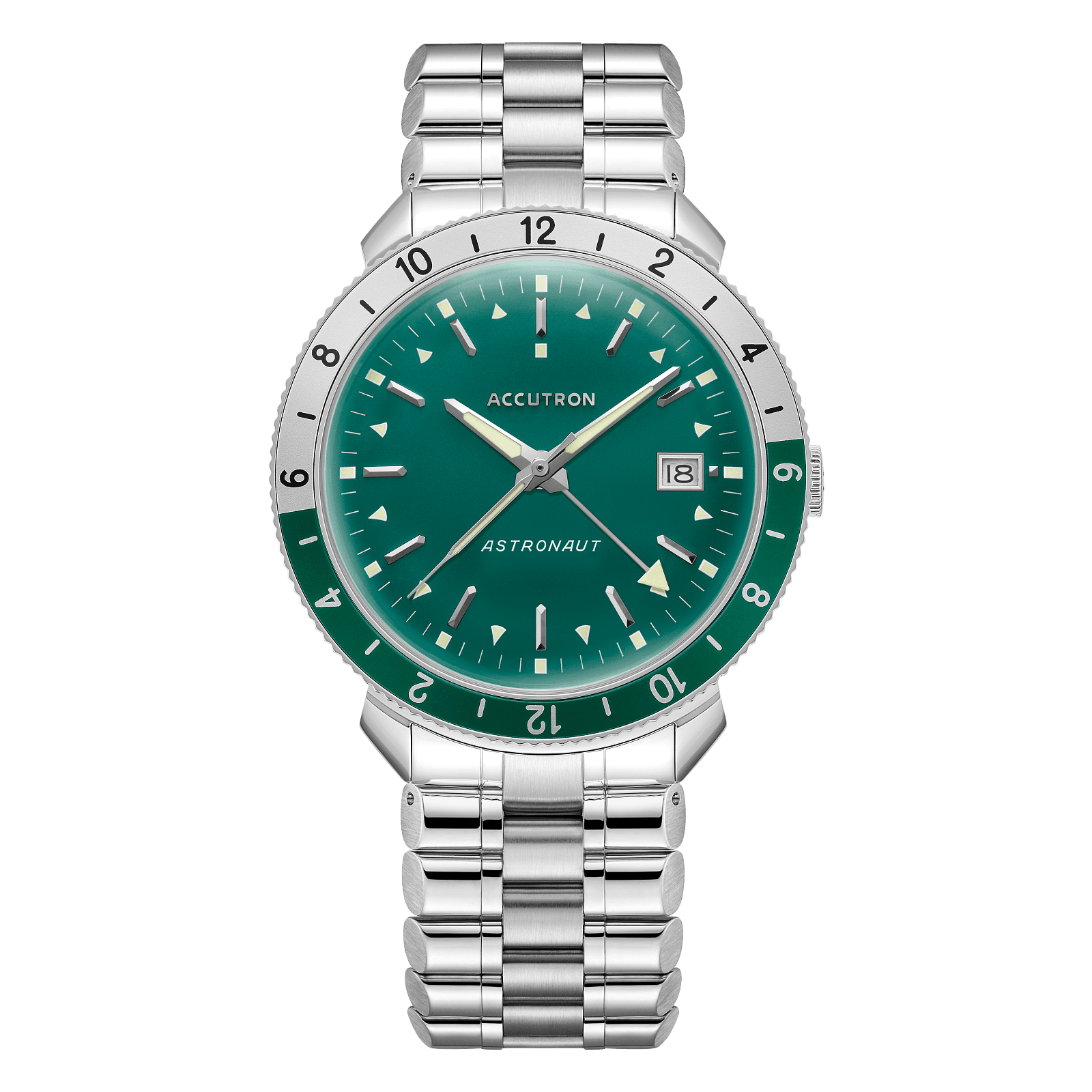 Accutron Accutron Stainless Steel Electrostatic Mens Watch Watch 26B205