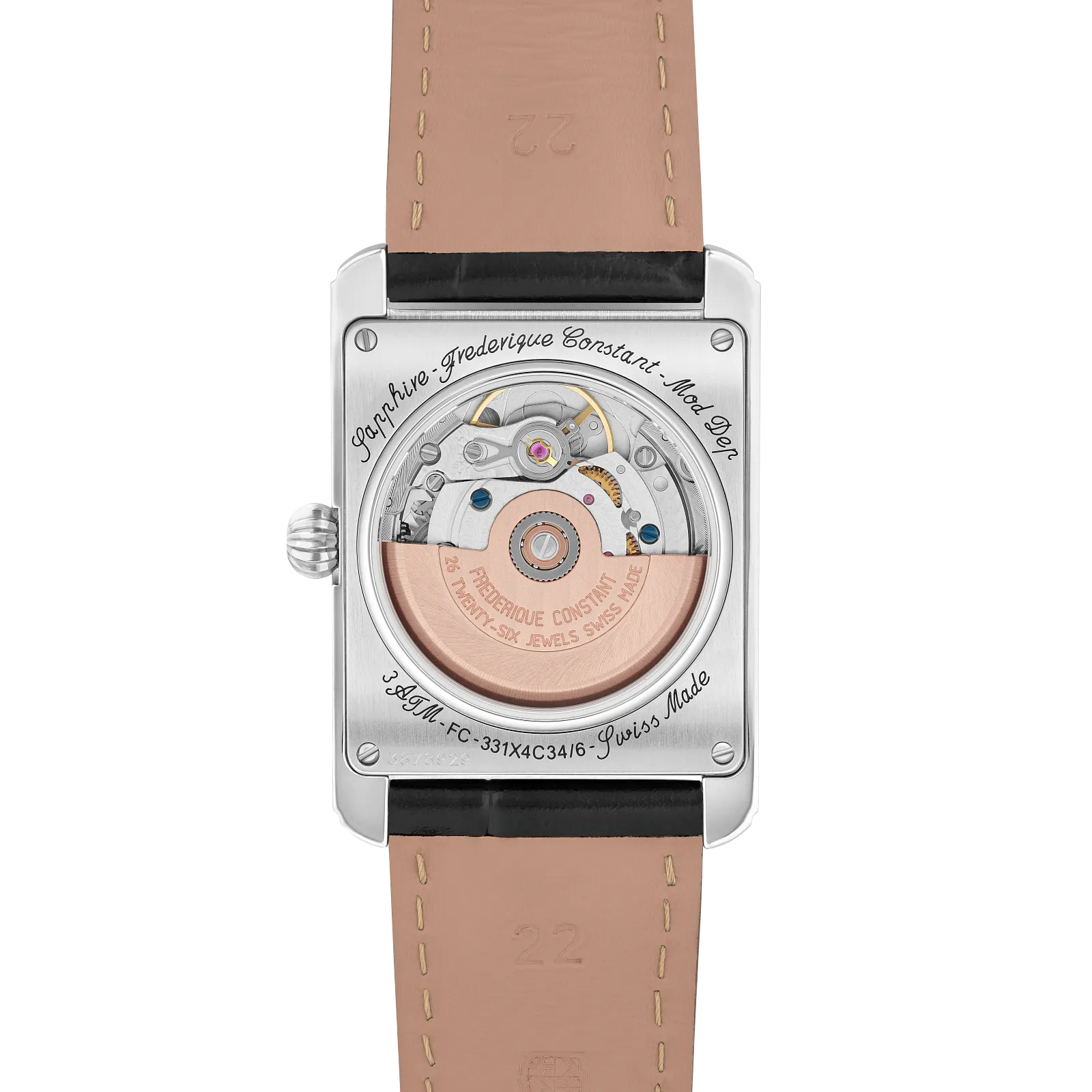 Frederique Constant Classics Carrée Moonphase Automatic FC-333S4C6