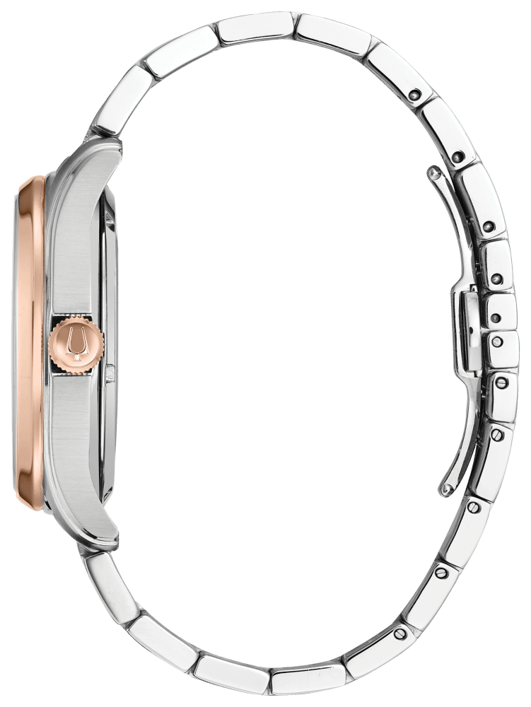 Bulova Bulova Men's Classic Wilton Automatic Open Aperture Two-Tone Watch 98A213