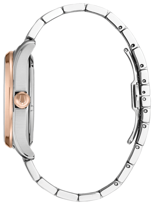Bulova Bulova Men's Classic Wilton Automatic Open Aperture Two-Tone Watch 98A213