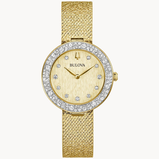 Bulova Crystal Watch 98L321
