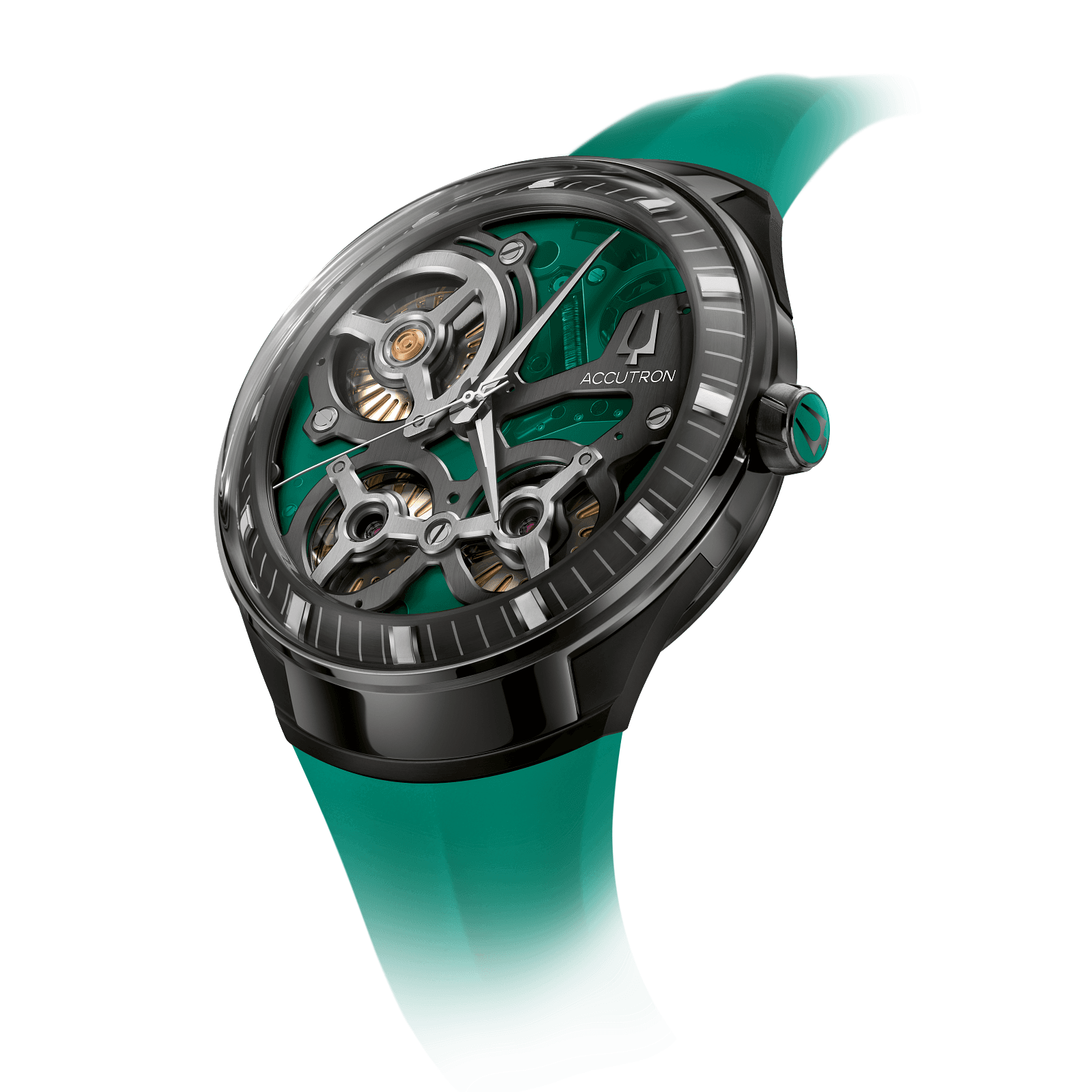 Accutron Accutron Stainless Steel Electrostatic Mens Watch Watch 28A207