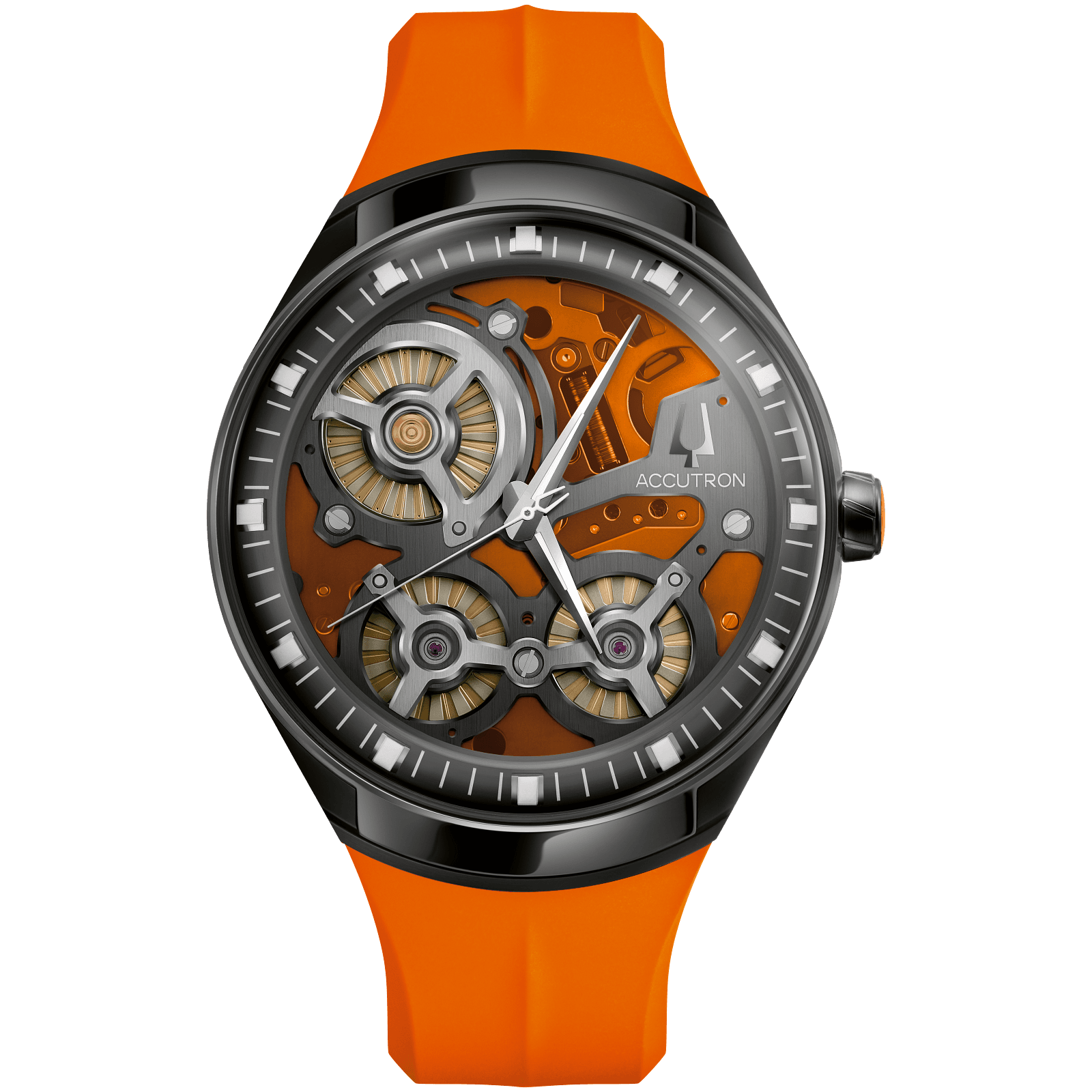 Accutron Accutron Stainless Steel Electrostatic Mens Watch Watch 28A205