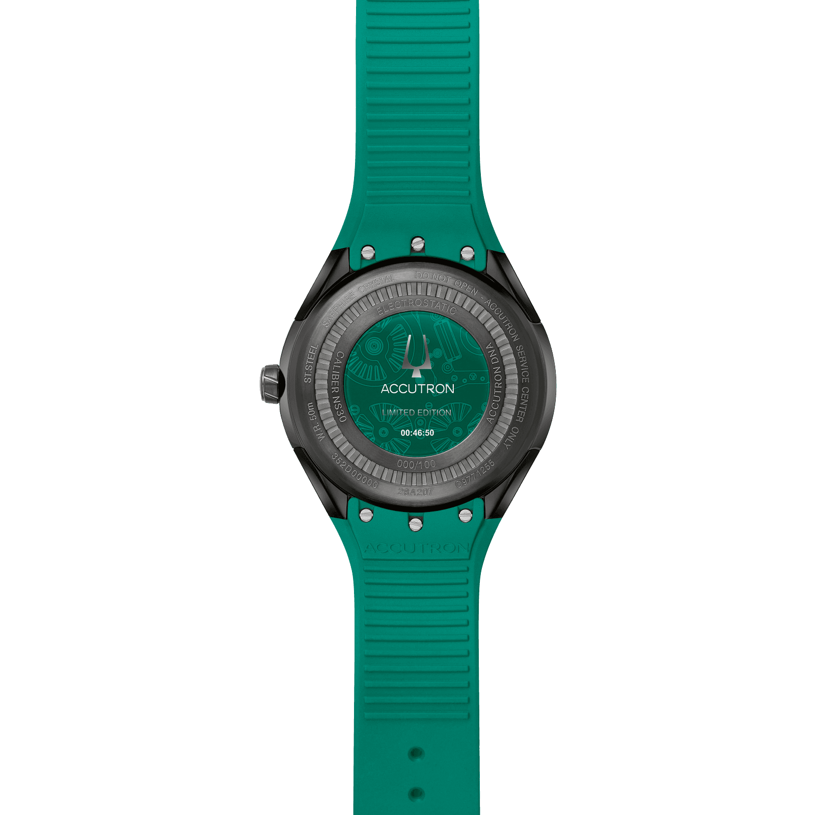 Accutron Accutron Stainless Steel Electrostatic Mens Watch Watch 28A207