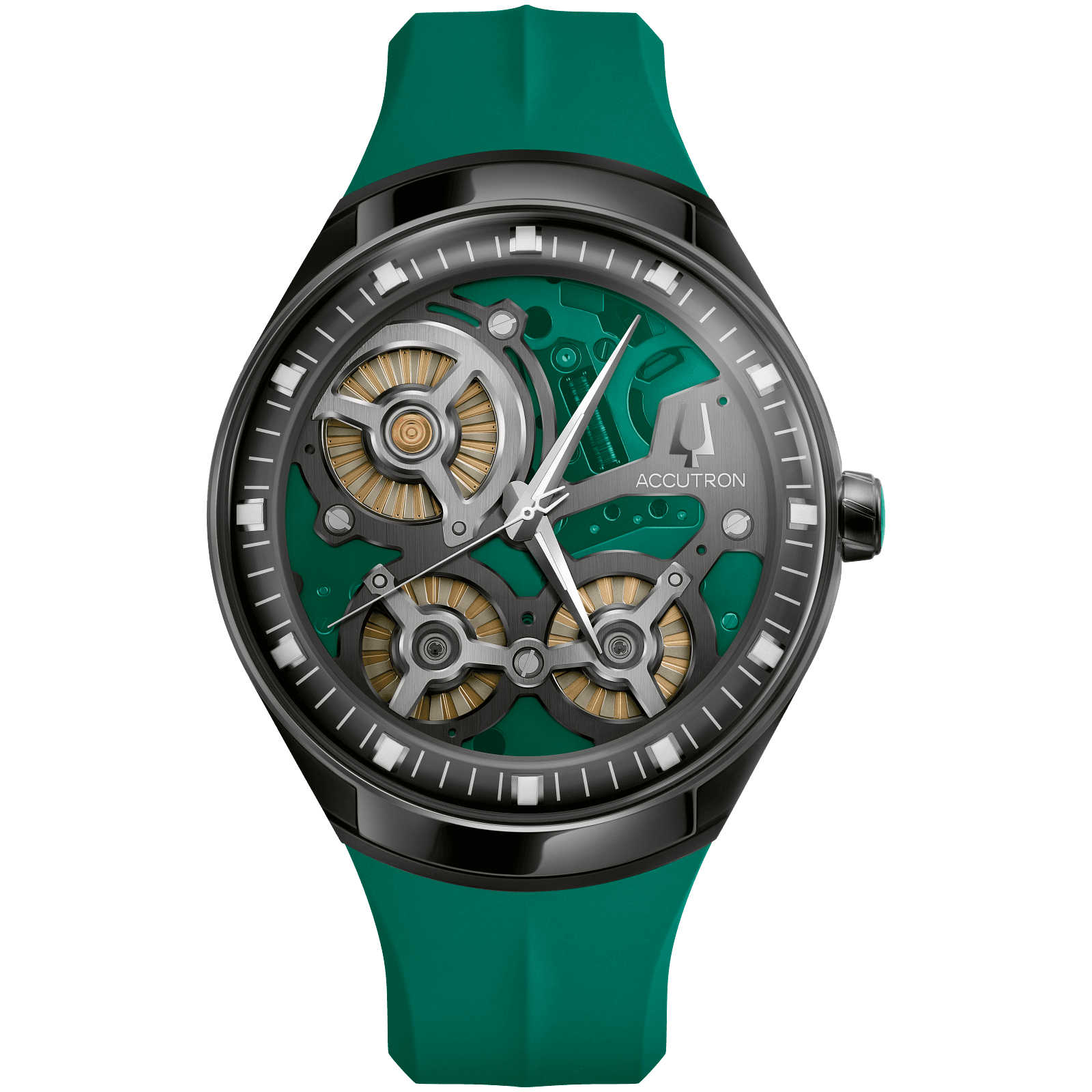 Accutron Accutron Stainless Steel Electrostatic Mens Watch Watch 28A207