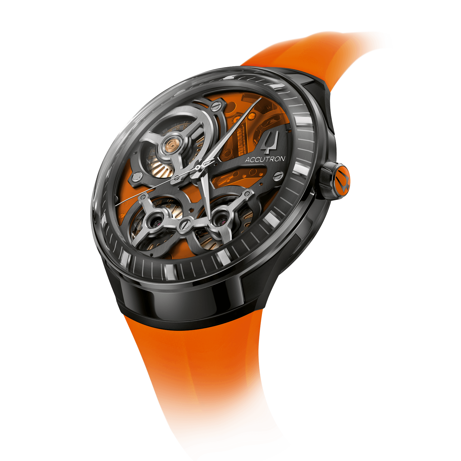 Accutron Accutron Stainless Steel Electrostatic Mens Watch Watch 28A205