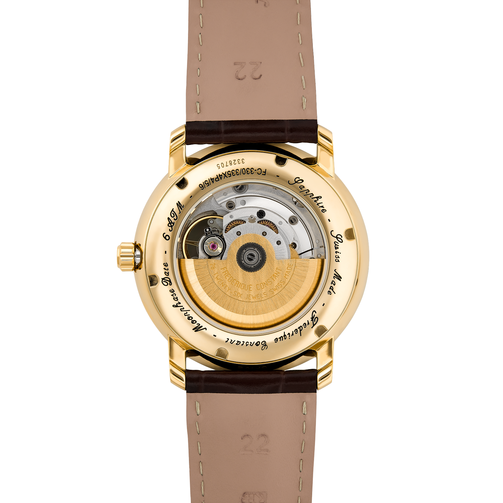 Frederique Constant Heart Beat Moonphase Date FC-335MC4P5