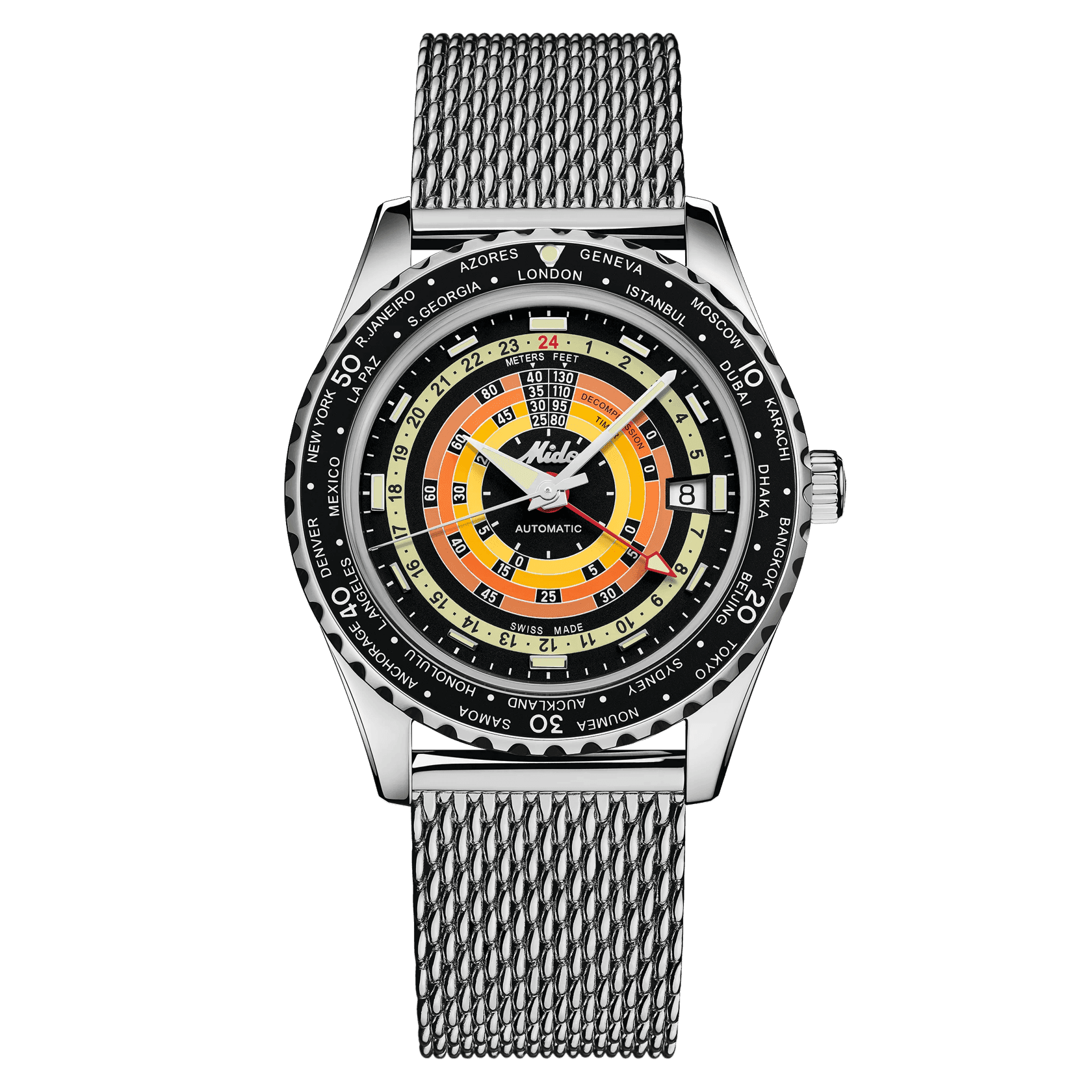 Mido Ocean Star Decompression Worldtimer M026.829.17.051.00