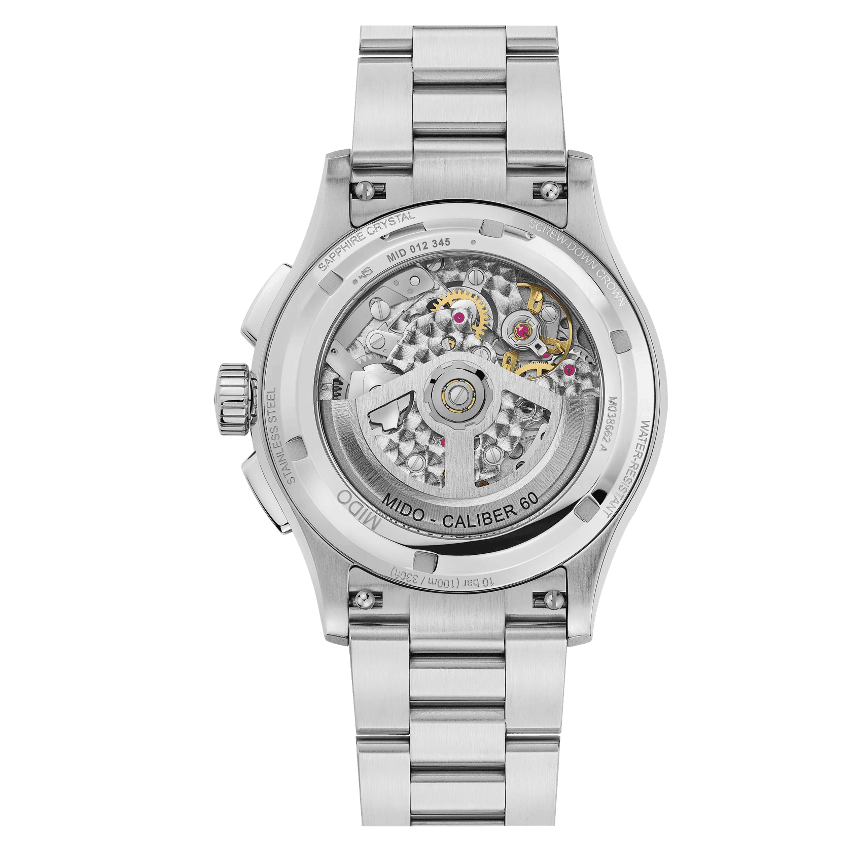 Mido Multifort Skeleton Chronograph M038.662.11.060.00