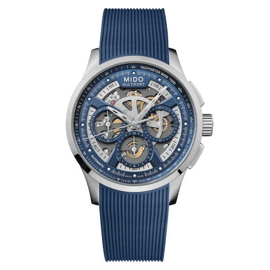 Mido Multifort Skeleton Chronograph M038.662.17.040.00